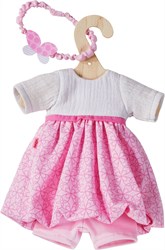 Haba ropa para muñecas set vestido de ensueño 30 cm - rosa - accesorios bebé