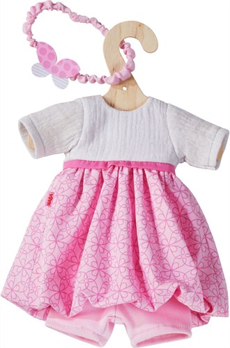 Haba ropa para muñecas set vestido de ensueño 30 cm - rosa - accesorios bebé