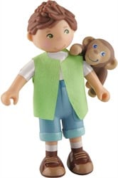 HABA Little Friends - Julius y bebé mono