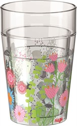 HABA Taza Purpurina Flores