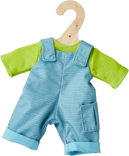 Haba ropa muñeca set ocio 30 cm azul verde - accesorios muñeca