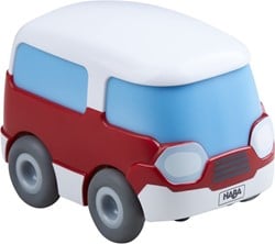 HABA Kullerbü Pista de canicas - Autobús rojo