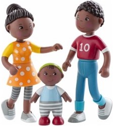 HABA Little Friends - Set de juego Familia feliz