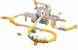 Haba Circuito de canicas Kullerbü Estación de juego - Juguete creativo