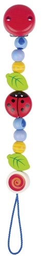 Heimess Soother chain ladybird I