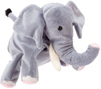 Beleduc marioneta elefante deluxe - marioneta de peluche para niños
