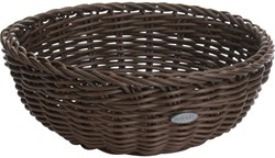 Westmark cesta pan plástico redonda 23x9cm - marrón - Saleen
