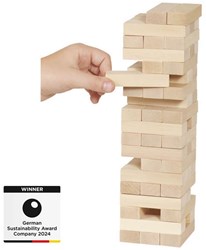 Goki juego de habilidad de madera rascacielos - juego de torre Jenga