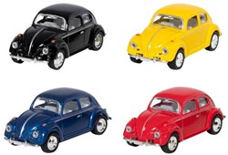 Goki Volkswagen Beetle coche de juguete die-cast 1:64 modelo clásico