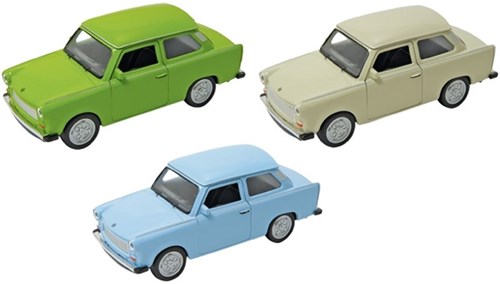 Goki Trabant 601 coche de juguete die-cast metal 11 cm