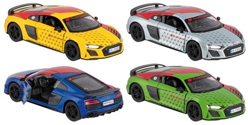 Goki coche de juguete Audi R8 Coupé 2020 modelo a escala 1-36 multicolor