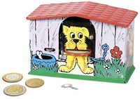 Goki hucha perro - caja de monedas metálica para niños-2