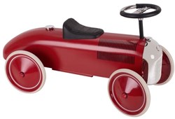 Goki correpasillos - rojo vehículo infantil con ruedas de goma
