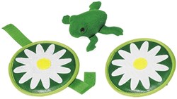 Goki juego de atrapar rana juguete con velcro - motricidad