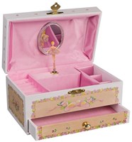 Goki caja de música bailarina - joyero con bailarina y cajón
