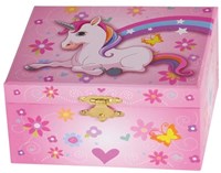 Goki caja de música unicornio - joyero con unicornio danzante-2