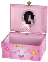 Goki caja de música unicornio - joyero con unicornio danzante