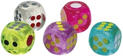 Goki dado pelota saltarina juguete - dado de goma colorido