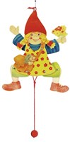 Goki marioneta niña - juguete de madera colorido decoración