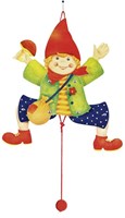 Goki marioneta niño - juguete de madera decoración habitación infantil