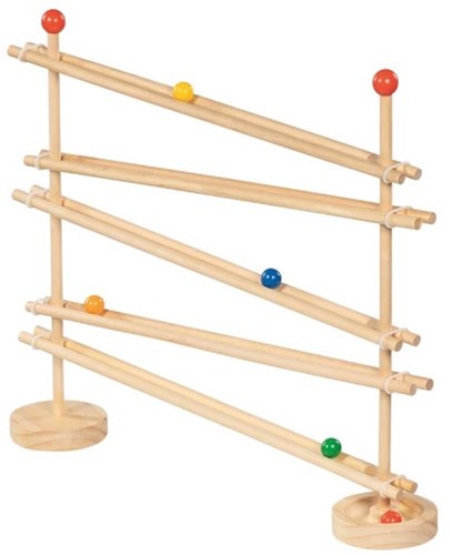Goki pista de canicas FlexiTrack juguete flexible pista de canicas