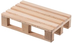 Goki palet de madera mueble para muñecas juguete - accesorio de madera resistente