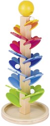 Goki juego de canicas de madera pagoda con sonidos - juguete educativo
