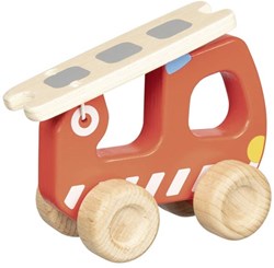 Goki camión de bomberos de juguete con escalera - camión de bomberos juguete