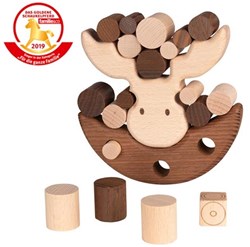 Goki juego de equilibrio alce - juguete educativo de madera