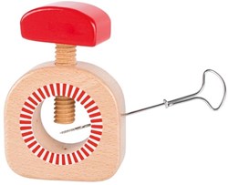 Goki taladro para castañas Peggy Diggledey - herramienta creativa para niños