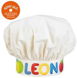 Goki gorro de chef algodón para niños - juguete creativo para colorear
