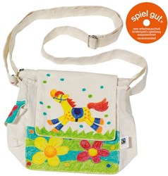 Goki bolso bandolera algodón Fair Trade decorar bolso infantil