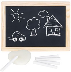 Goki pizarra marco madera 26x19 cm juguete educativo niños