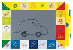 Goki pizarra mágica tablero de dibujo - diversión creativa sin fin para niños