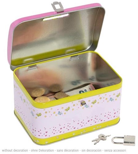 Goki hucha - pirata y princesa hucha infantil metálica-2