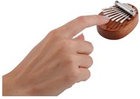 Goki piano de pulgar instrumento musical para niños kalimba madera-2