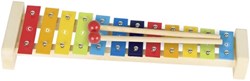 Goki xilófono de madera juguete con libro de canciones - instrumento musical educativo