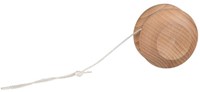 Goki Yoyo Nature - Juguete de madera yoyo Ø 5cm