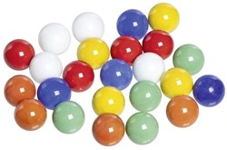 Goki canicas juguete - canicas de vidrio coloridas para niños
