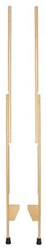 Goki zancos de madera - 177cm zancos ajustables para exterior