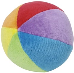 Goki pelota de tela sonajero pelota de peluche para bebé con sonido