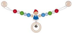 Goki cadena para cochecito niño - juguete bebé multicolor