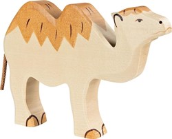 Holztiger figura de camello de madera - juguete sostenible