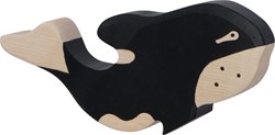 Holztiger orca de madera - juguete sostenible