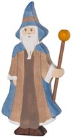 Holztiger figura mago de madera juguete artesanal madera FSC