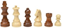 Philos juego de ajedrez cassette de madera casilla 38 mm clásico-3