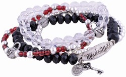 Moses pulsera juguete Bosque de Cuento negro-rojo set de 3 piezas