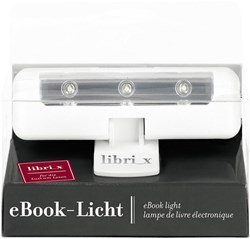 Moses luz de lectura eBook negra - lámpara para libros y e-readers