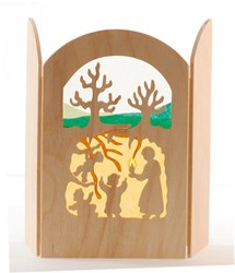 Ostheimer figuras de juego niños raíz de madera juguete sostenible