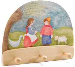 Ostheimer perchero de madera pastores decoración habitación infantil